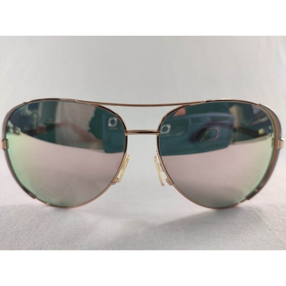 Michael Kors Chelsea MK5004 Sunglasses Rose Gold Pilot Brand‎ New Mirror Lens - Picture 2 of 13